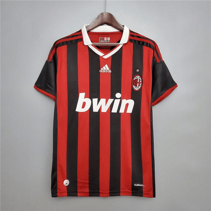 AC Milan Home Shirt 2009-2010 - Football Kit Up
