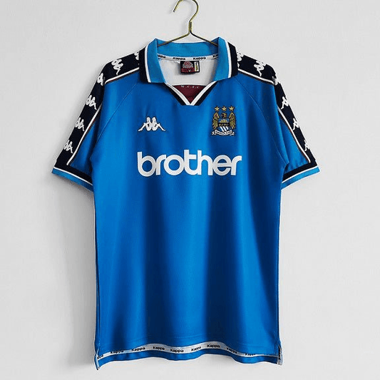 Manchester City Home Shirt 1998-1999 - Football Kit Up