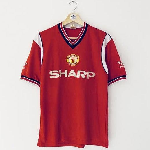 Manchester United Home Shirt 1985-1986 - Football Kit Up