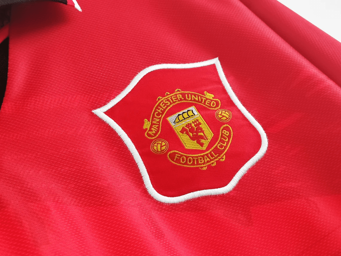 Manchester United Home Shirt 1994-1996 Long Sleeve - Football Kit Up